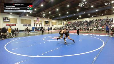 106 Boys Quarterfinal - Fernando Rivera, Holtville vs Jacob Cava, Torrey Pines