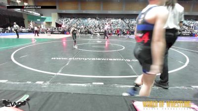 85 lbs Consi Of 16 #2 - Tanner Kunze, Salem Elite Mat Club vs Tyler Sosa, Gold Rush Wrestling Academy