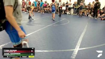 92 lbs Round 2 (8 Team) - Tyden Shuman, Steller Trained vs Daniel MAckinnion, Orchard South