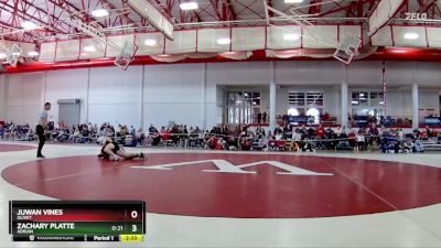 165 lbs Quarterfinal - Zachary Platte, Adrian vs Juwan Vines, Olivet