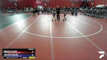 71 lbs Round 3 - Braydy Salter, CrassTrained: Weigh In Club vs Walter Caulum, West Salem Bangor Wrestling