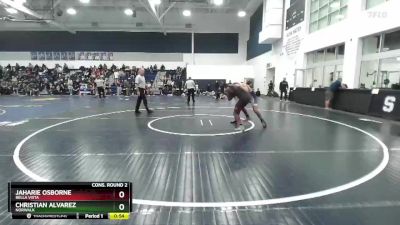 157 lbs Cons. Round 2 - Christian Alvarez, Norwalk vs Jaharie Osborne, Bella Vista