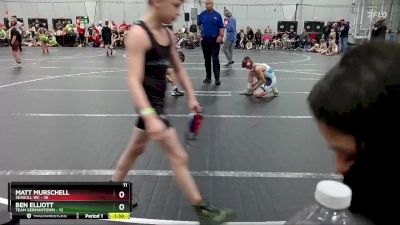 80 lbs Semis (4 Team) - Matt Murschell, Seagull WC vs Ben Elliott, Team Germantown