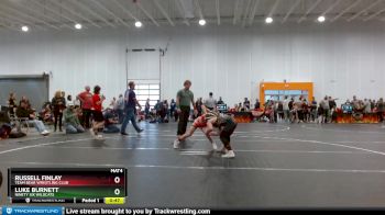 90 lbs Semifinal - Russell Finlay, Team Bear Wrestling Club vs Luke Burnett, Ninety Six Wildcats