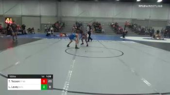 105 lbs Prelims - Treshaun Tecson, Team Tulsa NDT vs Landon Lavey, Oregon Outlaws