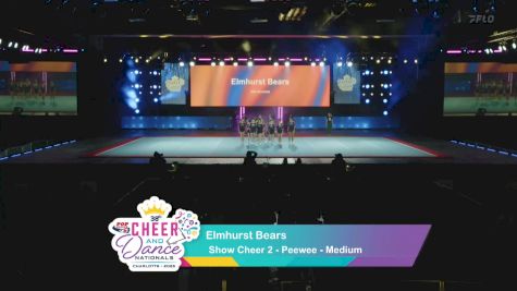 Show Cheer 2 - Elmhurst Bears [2025 Peewee Day 1] 2025 Pop Warner National Cheer & Dance Championship