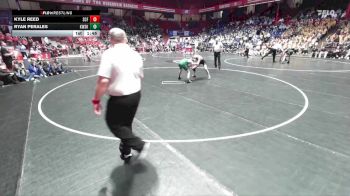 106 lbs D2/d3 - Semi-finals (sat 10:00am.) - Ryan Perales, Kewaskum vs Kyle Reed, Saint Croix Falls
