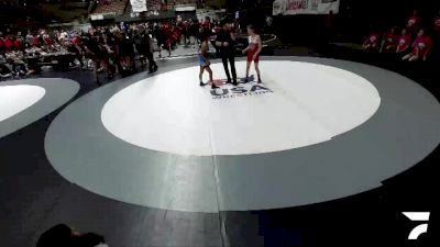 95 lbs Aaliyah Kemplin, SJWA - San Joaquin Wrestling Association vs Skylar Azziz, SDIKWA - San Diego-Imperial Kids Wrestling Association