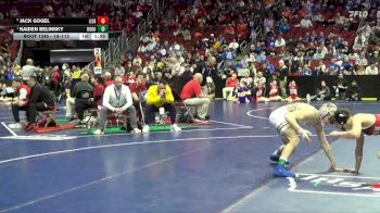 1A-113 lbs Quarterfinal - Kaiden Belinsky, Don Bosco vs Jack Gogel, Lisbon