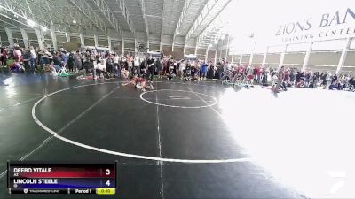 130 lbs Quarterfinal - Deebo Vitale, AZ vs Lincoln Steele, ID