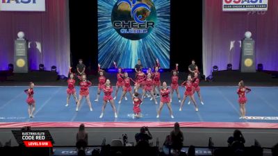 Electriks Elite - CODE RED [2025 L5 U18 Semis] 2025 The Cheerleading Worlds
