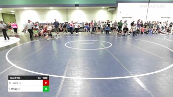 152 lbs Consi Of 32 #1 - Keagan Judd, VA vs Isaac Hegg, VA