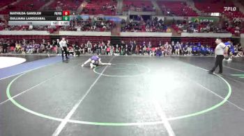 135 lbs Round 3 - 2nd Wrestleback And Semi-finals(16 Team) - Gulliana Lardizabal, Azle vs Mathilda Gansler, Comal Pieper