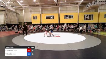 48 lbs Semifinal - Clayton Ciociola, The Hunt Wrestling Club vs Vincent Padilla, Mat Assassins Black