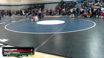 121 lbs Quarterfinal - Grady Doering, Saint Cloud Tech vs Emiliano Carrillo, Two Rivers