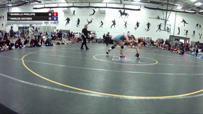 180A Quarterfinal - Isabella Phillips, Gannon vs Henlee Haynes, Presbyterian College