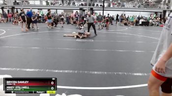 96 lbs Round 4 (6 Team) - Brycen Dawley, POWA vs MIkey Stillwell, Revival Orange