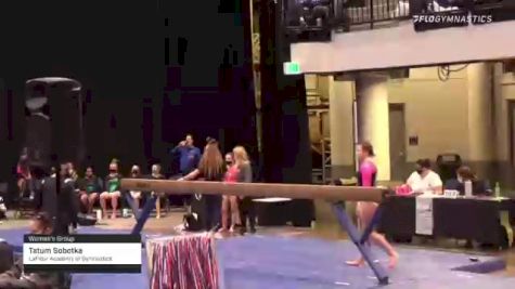 Tatum Sobotka - Women's Group, LaFleur Academy of Gymnastics - 2021 Women's Xcel Region 4 Championships