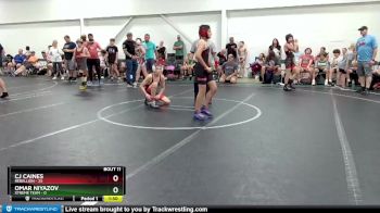92 lbs Round 3 (8 Team) - CJ Caines, Rebellion vs Omar Niyazov, Xtreme Team