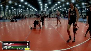140 lbs Rd# 7- 10:45am Saturday Final Pool - Russell Bosek, Bitetto Trained vs Kai Sloan, Westshore D.S.