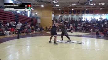 285 lbs Champ. Round 2 - Tylahn Ladd, Millikin vs Shantavous White, North Iowa Area Community College