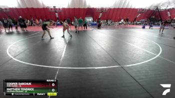 168-173 lbs Round 2 - Matthew Fendrick, Coleman Cougars vs Cooper Darchuk, Park Rapids