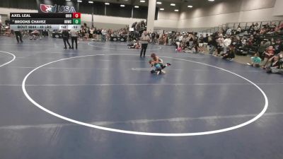 49 lbs Cons. Quarters - Axel Leal, Ohio vs Brooks Chavez, Backyard Brawlers Wrestling Club