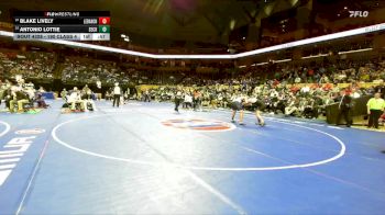 190 Class 4 lbs Cons. Round 3 - Blake Lively, Lebanon vs Antonio Lottie, Seckman