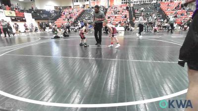 60 lbs Final - Lawson DeLozier, Ada Youth Wrestling vs Axel Gregory, Tulsa Blue T Panthers