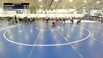 136 lbs Semifinal - Carlos Alicea, Wolfgang Wrestling Academy vs Colin Egan, Smitty's Wrestling Barn