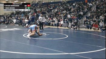 160 lbs Round Of 16 - Myles Burroughs, Northfield Mt. Hermon vs Zeno Moore, Lake Highland Prep
