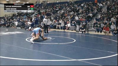 160 lbs Round Of 16 - Myles Burroughs, Northfield Mt. Hermon vs Zeno Moore, Lake Highland Prep