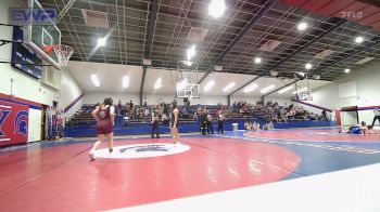 126-138 lbs Rr Rnd 1 - Valeria Leal, BA Girls Wrestling vs Mylee Hankins, Jenks Middle School Girls Wres