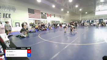 105 lbs 3rd Place Match - Natalia Good, Aviator Wrestling Club vs Evalena Aurand, Whitefish