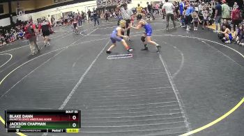 70 lbs Round 3 - Jackson Chapman, Cane Bay vs Blake Dann, Palmetto State Wrestling Acade