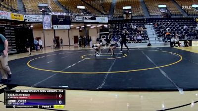 124 lbs 1st Place Match - Lexie Lopez, Fort Hays State vs Kira Bufford, Schreiner University