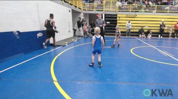45 lbs Round Of 32 - Arrow Fife, Tecumseh Youth Wrestling vs Case Thomason, Team Guthrie Wrestling