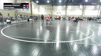 190 lbs Semifinal - Evanangelo Mercado, Eagle Wrestling Club vs Damian Nunez, Colosseum Wrestling Club