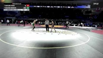 120 lbs Quarterfinal - Kayleb Chao, Elk Grove vs Dalton Benicki, Sonora