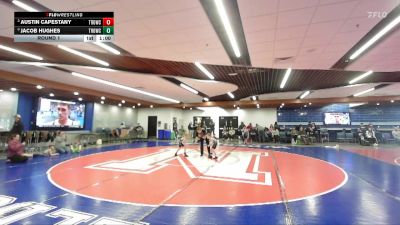 40 lbs Round 1 - Austin Capestany, Thunder Ridge Outlaws Wrestling Club vs Jacob Hughes, Thunder Ridge Outlaws Wrestling Club