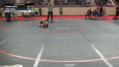 55_B lbs Round Of 64 - Daniel Merva, Southern Columbia vs Abe Young, Saegertown