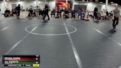 100 lbs Round 3 (4 Team) - Ray Burdette, SC Prep vs Michael Rankin, Mat Warriors Black