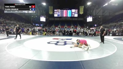 190 lbs Cons. Rd Of 32 - Yisel Perez, MO vs Claira Gramlin, IN