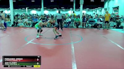 92 lbs Round 1 (4 Team) - Sam Floody, Xtreme Team White vs Fernando Jimeno, U2 Upstate Uprising