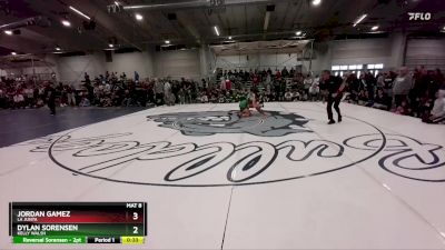 120 lbs Cons. Round 6 - Dylan Sorensen, Kelly Walsh vs Jordan Gamez, La Junta