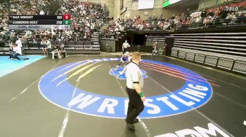 4A 138 lbs Cons. Round 1 - Dax Wright, Bear River vs Cameron Holt, Stansbury