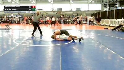 132 lbs Rr Rnd 3 - Braxton Shaffer, Guardians Of The Great Lakes - HSB vs Jordan Gamez, St Paris Graham - HSB