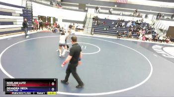 120 lbs Finals (2 Team) - Noelani Lutz, Gold Rush vs Deandra Meza, Valiant Prep