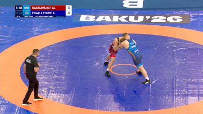 110 kg 1/2 Final - Murtaz Bagdavadze, Georgia vs Amirhossein Asghar Esmali, Iran