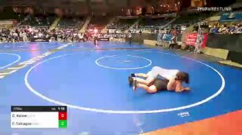 175 lbs Rd Of 16 - Cade Kaiser, R.A.W. vs Foley Calcagno, South Side Wrestling Club